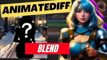 Animatediff perfect scenes. Any background with conditional masking. ComfyUI Animation