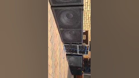 Sound Test of the Wharfedale Pro WLA 28 Line Array.