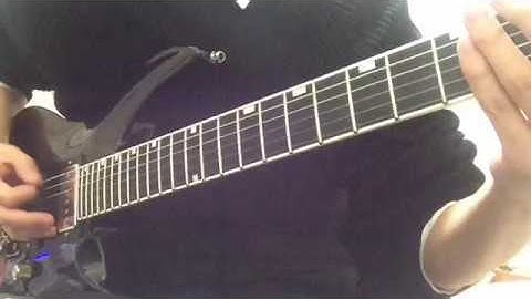 DELUHI - Frontier guitar solo cover
