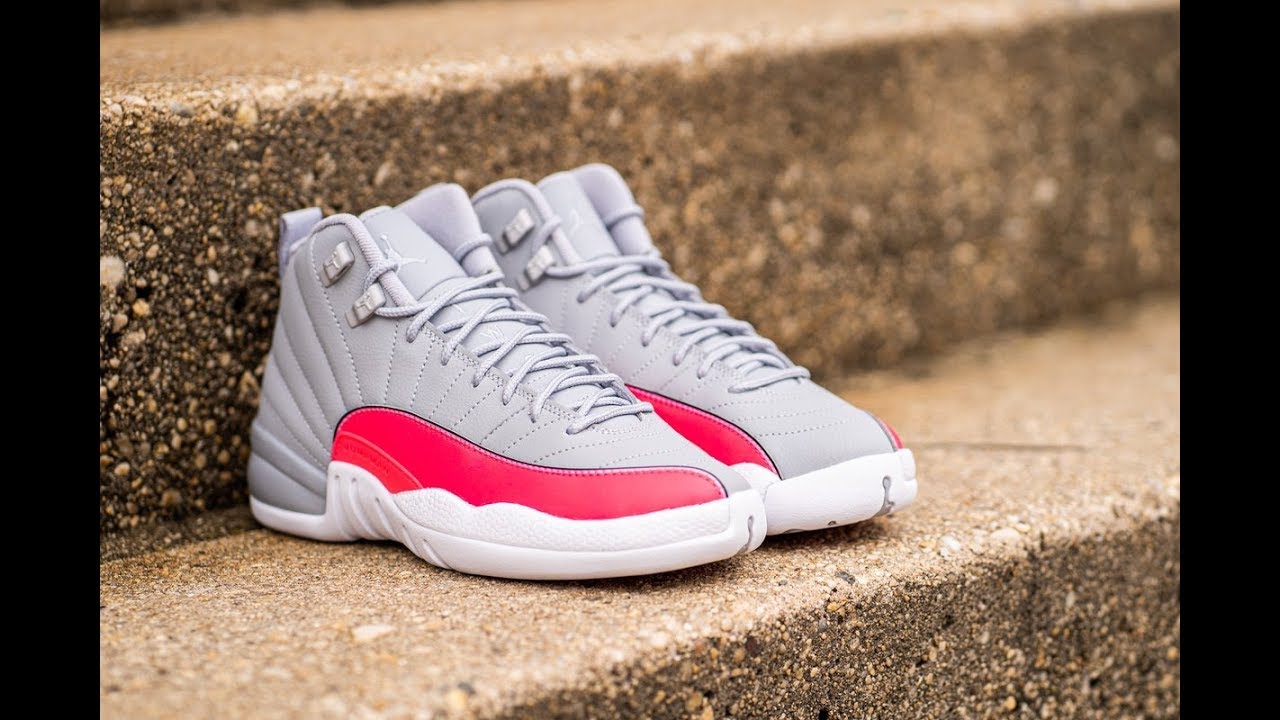 pink and grey 12s