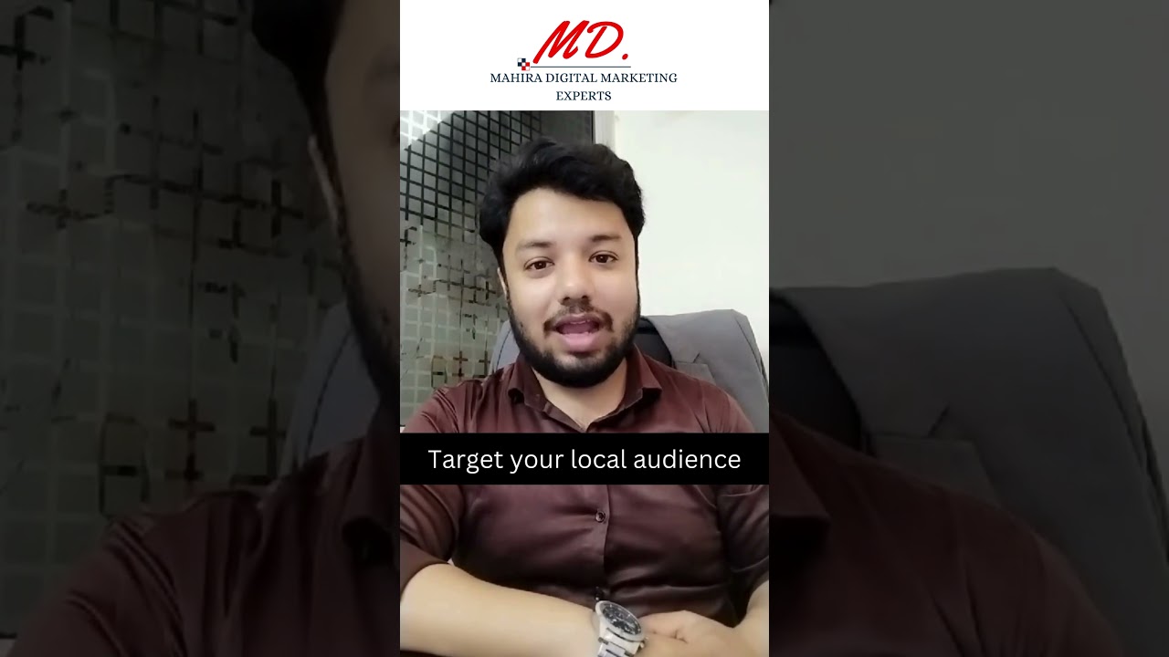 Local SEO to target local audience  