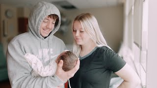 THE BIRTH OF OUR DAUGHTER | 17 & 18 year old 2nd time parents *the doctor didn't make it* by Brooke Morton 329,495 views 5 months ago 9 minutes, 59 seconds