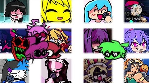 FNF Triple B Trouble but every turn a different character sing it