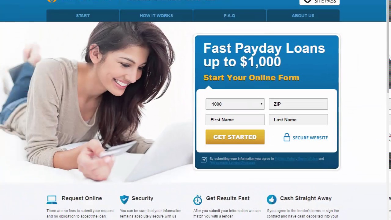 Personal Loan Bad Credit Fast Payday Loans up to $1,000 - YouTube