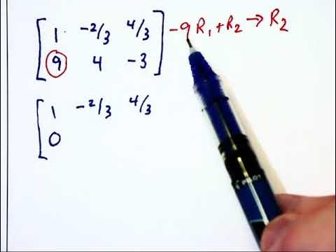 4.7c - Matrices and Row Operations - Part 3 - YouTube