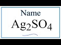 Understanding Silver Sulfate Compounds