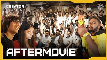 India comes to Indus | The Creators Playtest Aftermovie