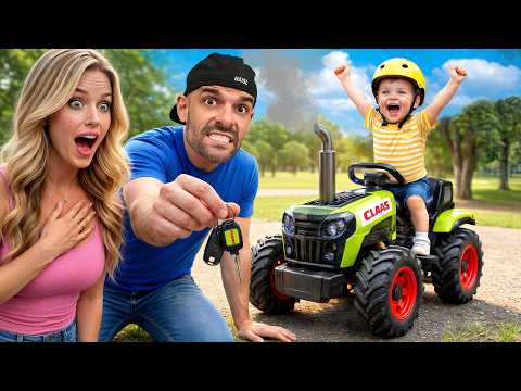Mit umgebauten TRAKTOR zum Ersten DATE (sie war schockiert)
