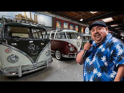 Over $1 Million VW bus? Visiting Fluffy's Car Collection