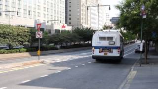*RETIRED* MTA Bus Orion V CNG #9827 on the B103 in Downtown Brooklyn