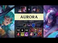 Aurora Carry vs Aphelios - EUW Master Patch 25.09