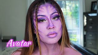 AVATAR MAKEUP [HALLOWEEN TUTORIAL] Alma Rivera Beauty