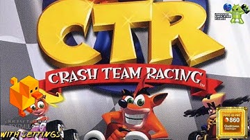 CTR: Crash Team Racing Gameplay Duckstation ( PS1 Emulator ) with settings