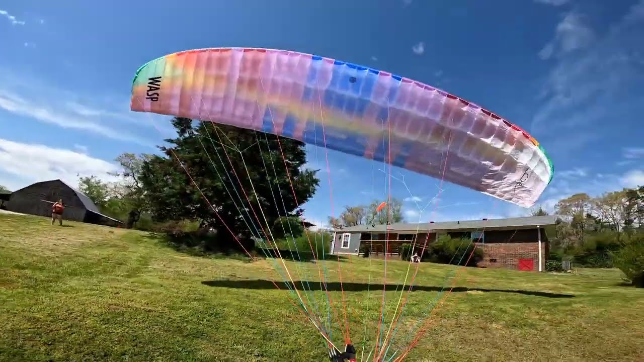 PARAMOTORING NASTY BACKYARD SHENANIGANS 