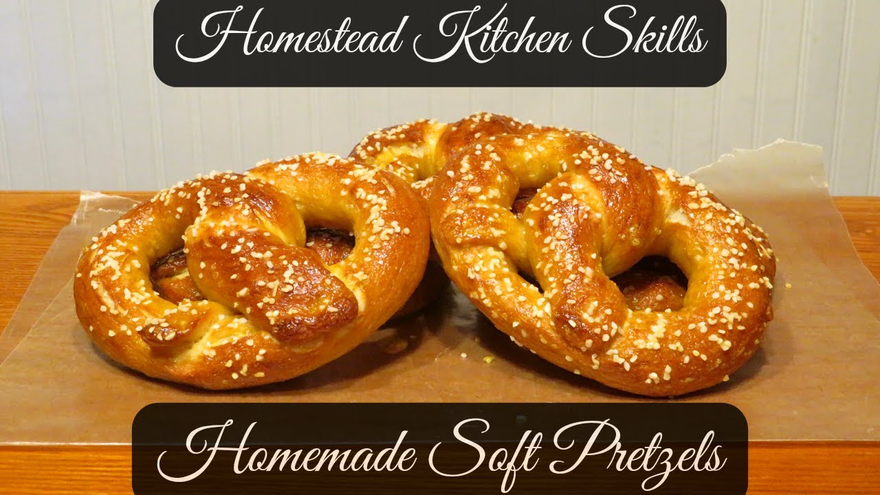 Homemade Soft Pretzels (much easier than you think!) - In Jennie's Kitchen