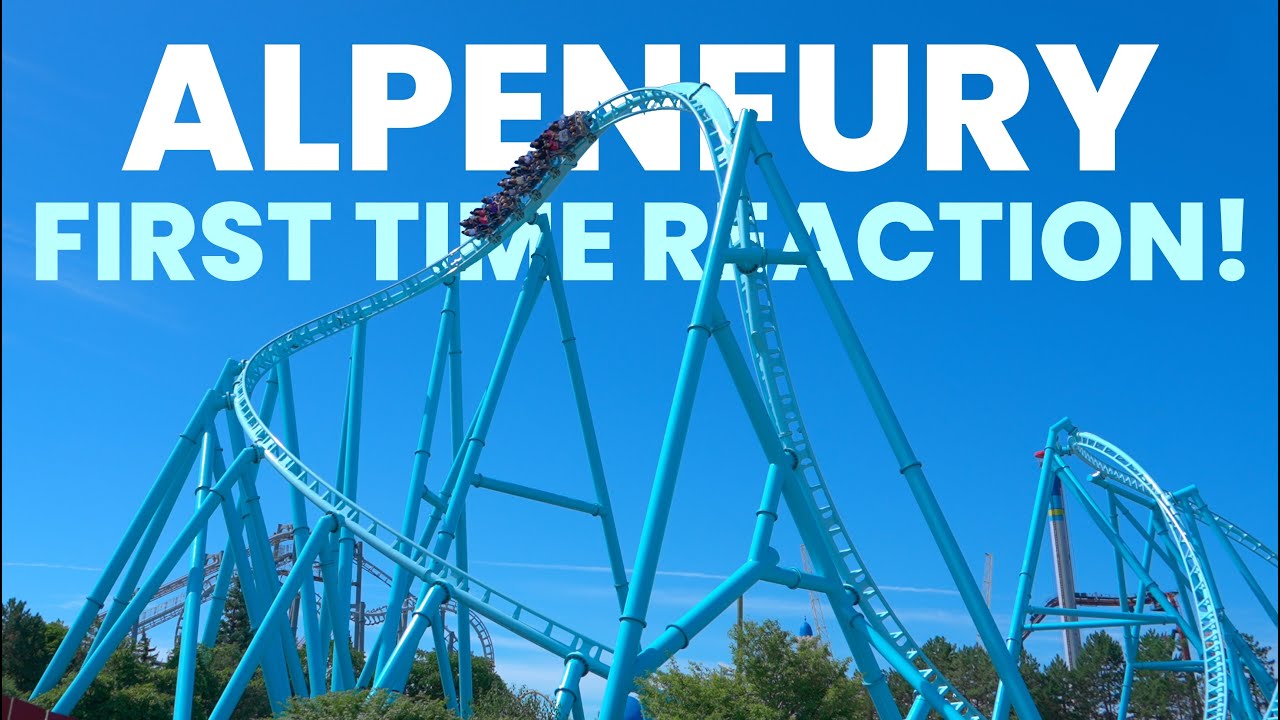 We Rode AlpenFury and WOW! Our Initial Reactions to Canada's Wonderland's CRAZY New Launch Coaster!