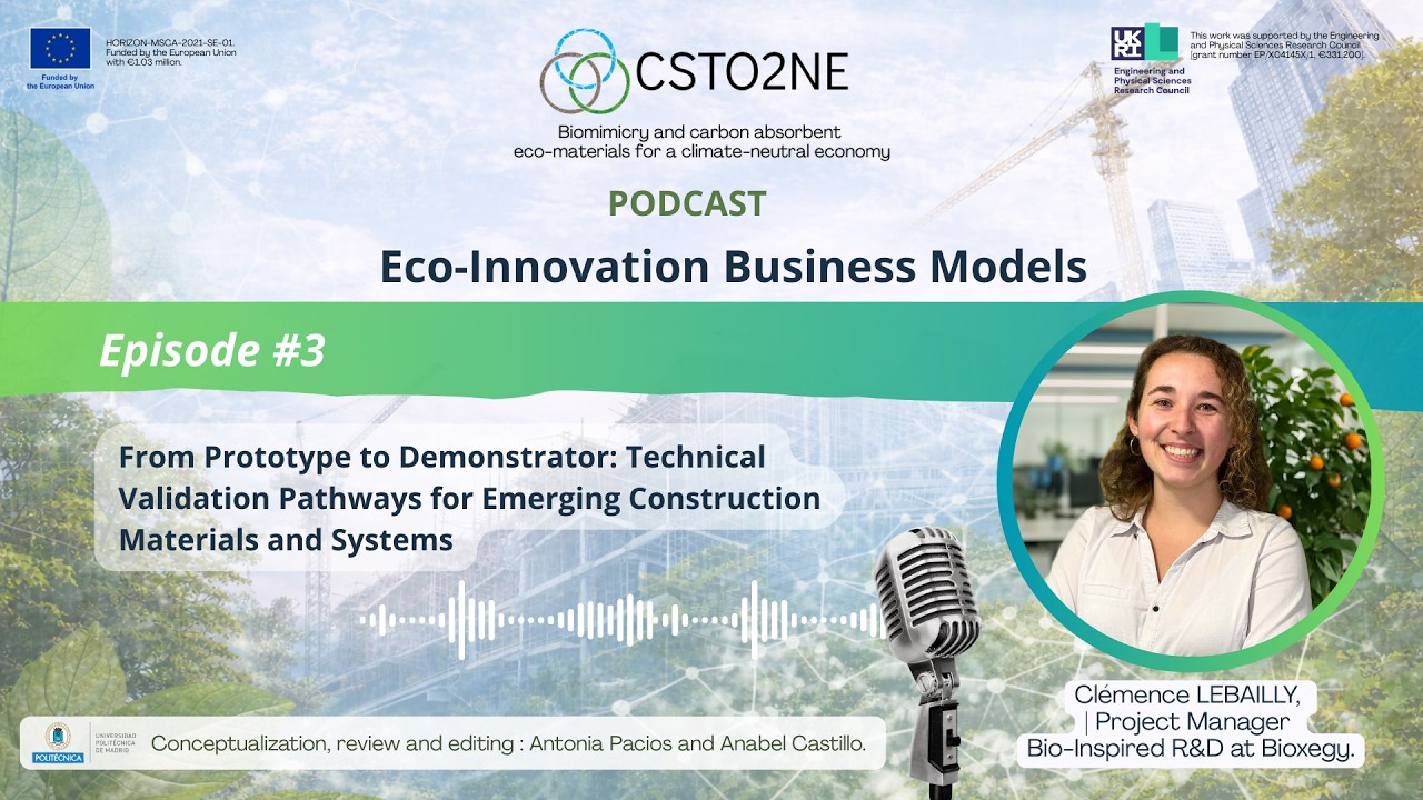 CSTO2NE Podcast – Eco-Innovation Business Models Episode 3: From Prototype to Demonstrator