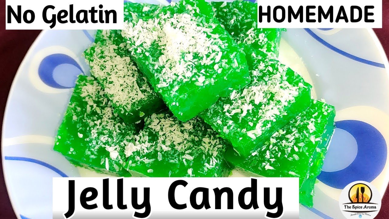 Bina Gelatin ke banao Tasty Gummy candy jelly candy Jujubes Recipe