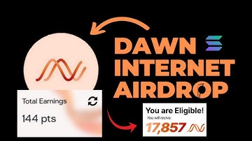 Dawn Airdrop Claim - Full Guide On How To Earn The Dawn Airdrop Point