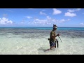 Tuvalu funafuti pcheur  la lance  tuvalu funafuti fish man with harpoon