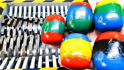 EXPERIMENT COLORFUL COOKIE VS SHREDDER TEST