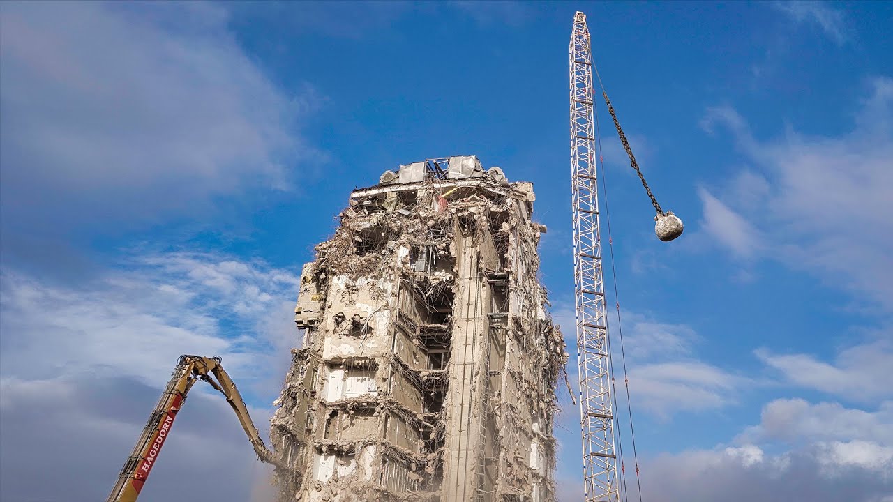 TOP 10 Extreme Dangerous Build Demolition Skill, Homes Gets Demolished By Crane Wrecking Ball