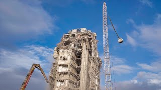 Demolition with Wrecking Ball