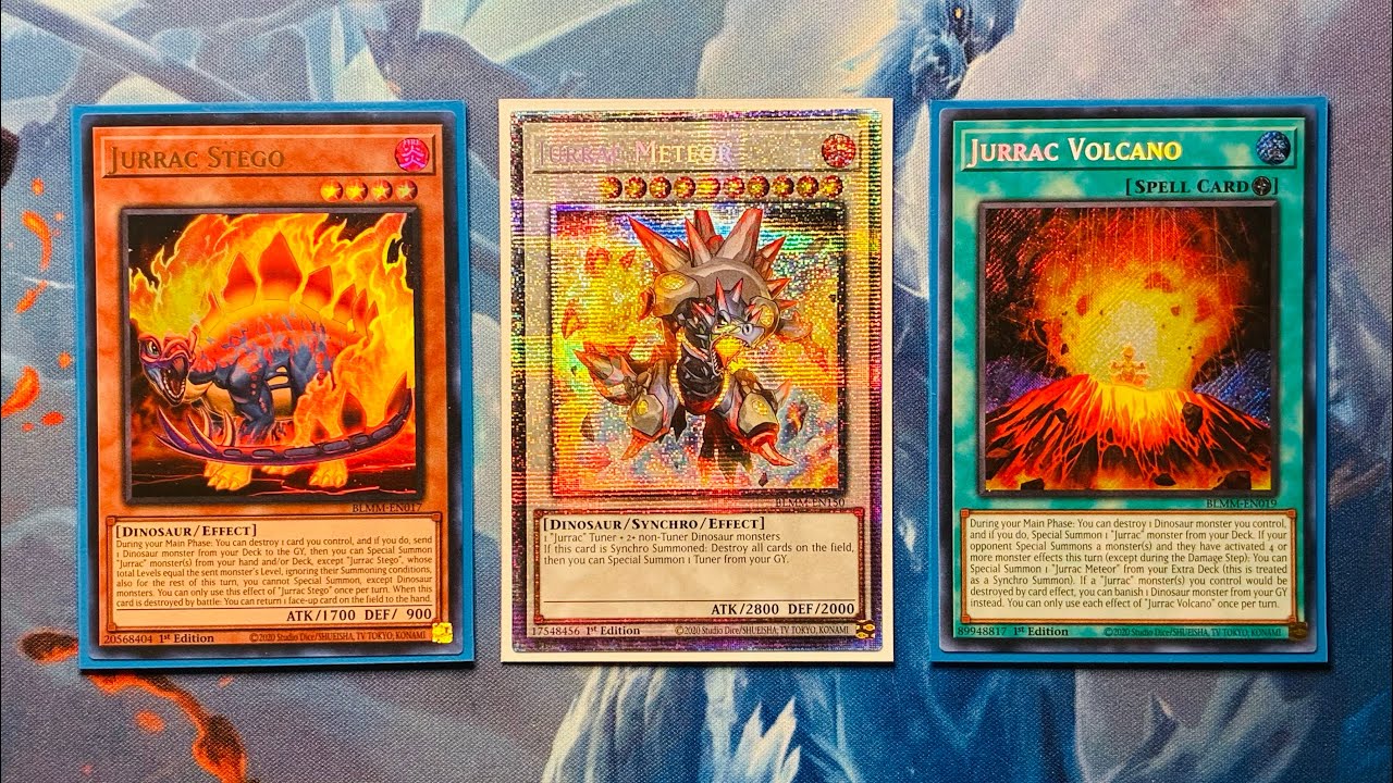 Jurrac Dinosaur Deck Profile + Combo - Post JUSH Yu-Gi-Oh