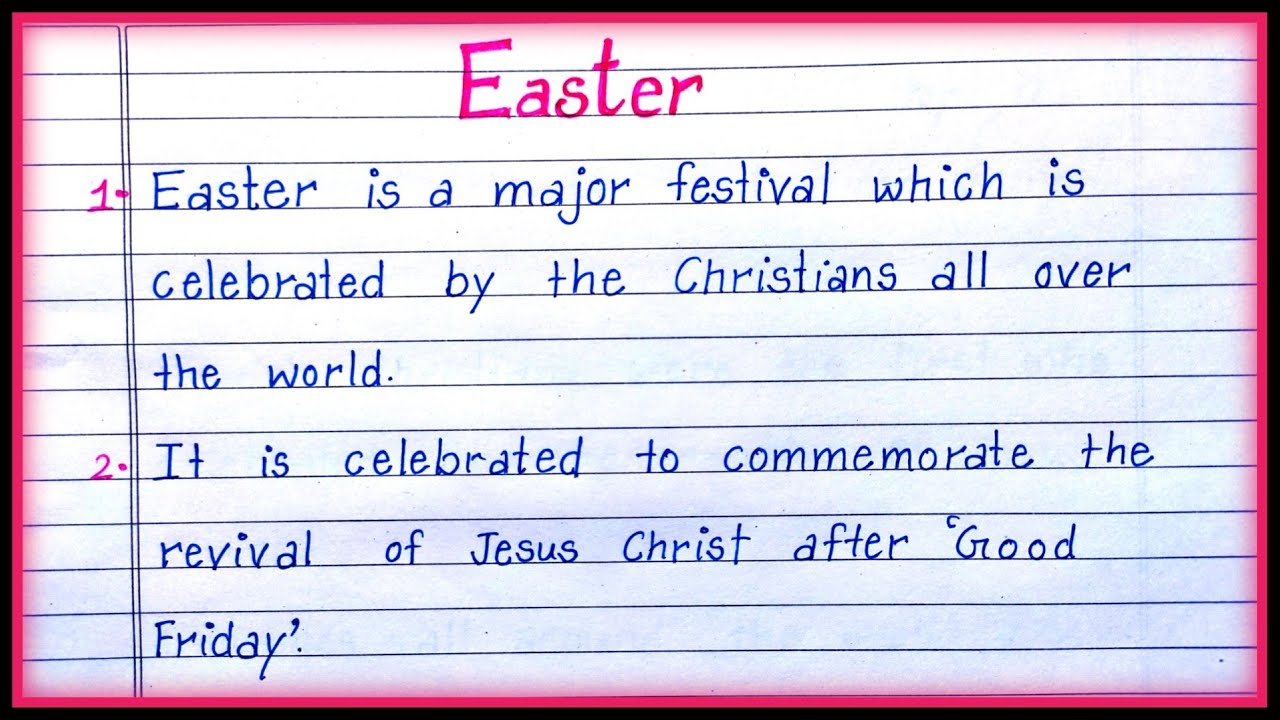 easter essay