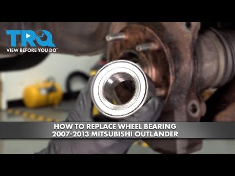 How to Replace Wheel Bearing 2007-2013 Mitsubishi Outlander