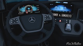 ETS2 1.43 Mercedes-Benz New Actros 2019 Improved Dashboard | Euro Truck Simulator 2 Mod