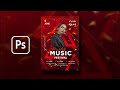 How to make music festival poster  flyer  photoshop tutorial  1