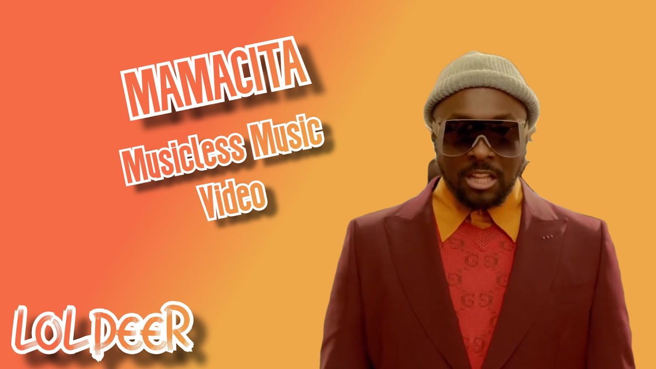 BLACK EYED PEAS MAMACITA (WITHOUT MUSİC REMIX) YouTube