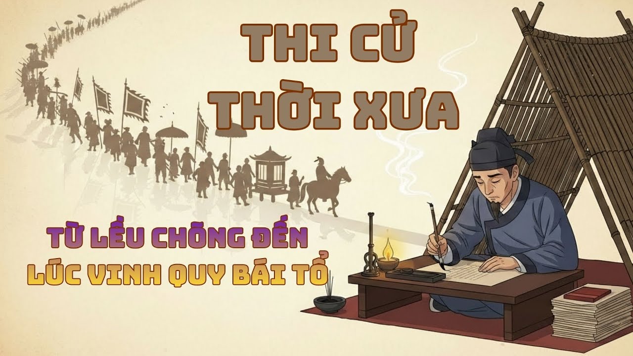 BÍ MẬT Về Quy Trình THI CỬ THỜI XƯA Mà Không Ai Nói Cho Bạn Biết!