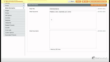 VideoTutorial Productos Configurables Magento | ClickConsulting