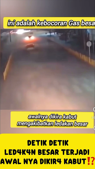 Detik detik led4kan bers4r terjadi⁉️ #shorts #trending #viral