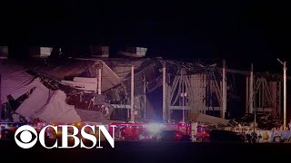 Amazon warehouse collapse in Illinois leaves six dead