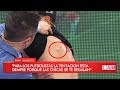 Brian Sarmiento mostró la bala perdida que tiene en su cuerpo