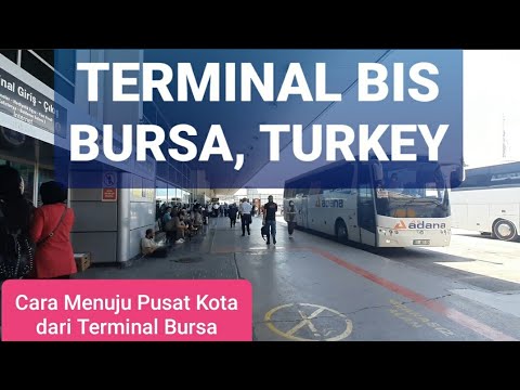 Turkey Vlog #3 Bursa Bus Terminal || How to get to the city center