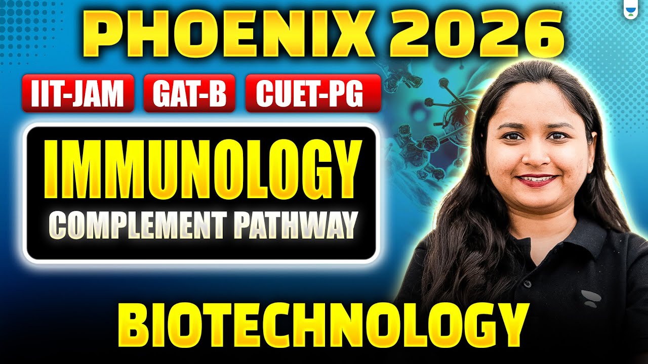 IIT JAM | GAT-B | CUET PG 2026: Immunology – Complement Pathway #Unacademy