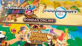 VELOCIMIERCOLES! RONDAS ONLINE MARIO KART 8 DLX / MARIO KART WII / ANIMAL CROSSING: NEW HORIZONS