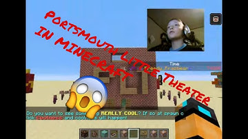 Portsmouth Little Theater IN MINECRAFT?!?!?!?! | Minecraft Redstone & Command Builds