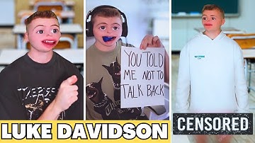 LUKE DAVIDSON FUNNY TIKTOK SKITS | TOP LUKE DAVIDSON COMEDY COMPILATION 2025 #fyp #viral #funny