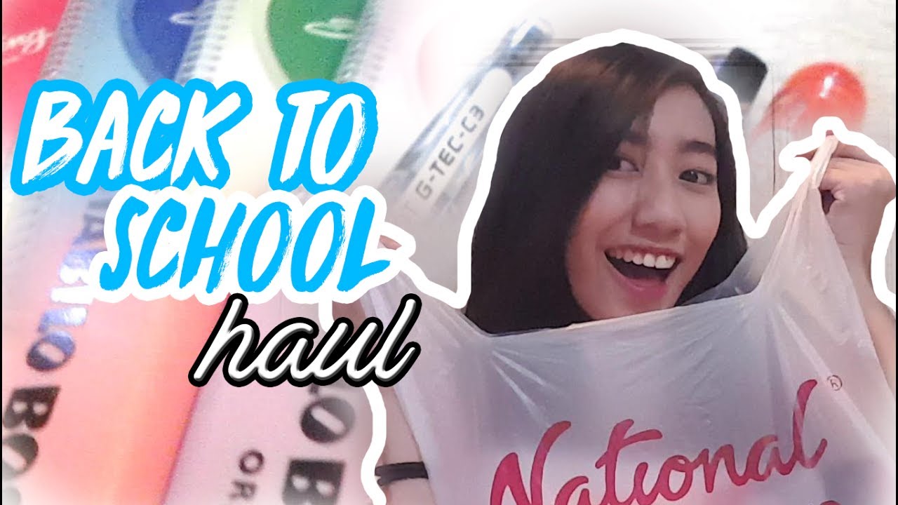 Back-To-School Supplies Haul 2017 (Philippines) | Kamillah E.