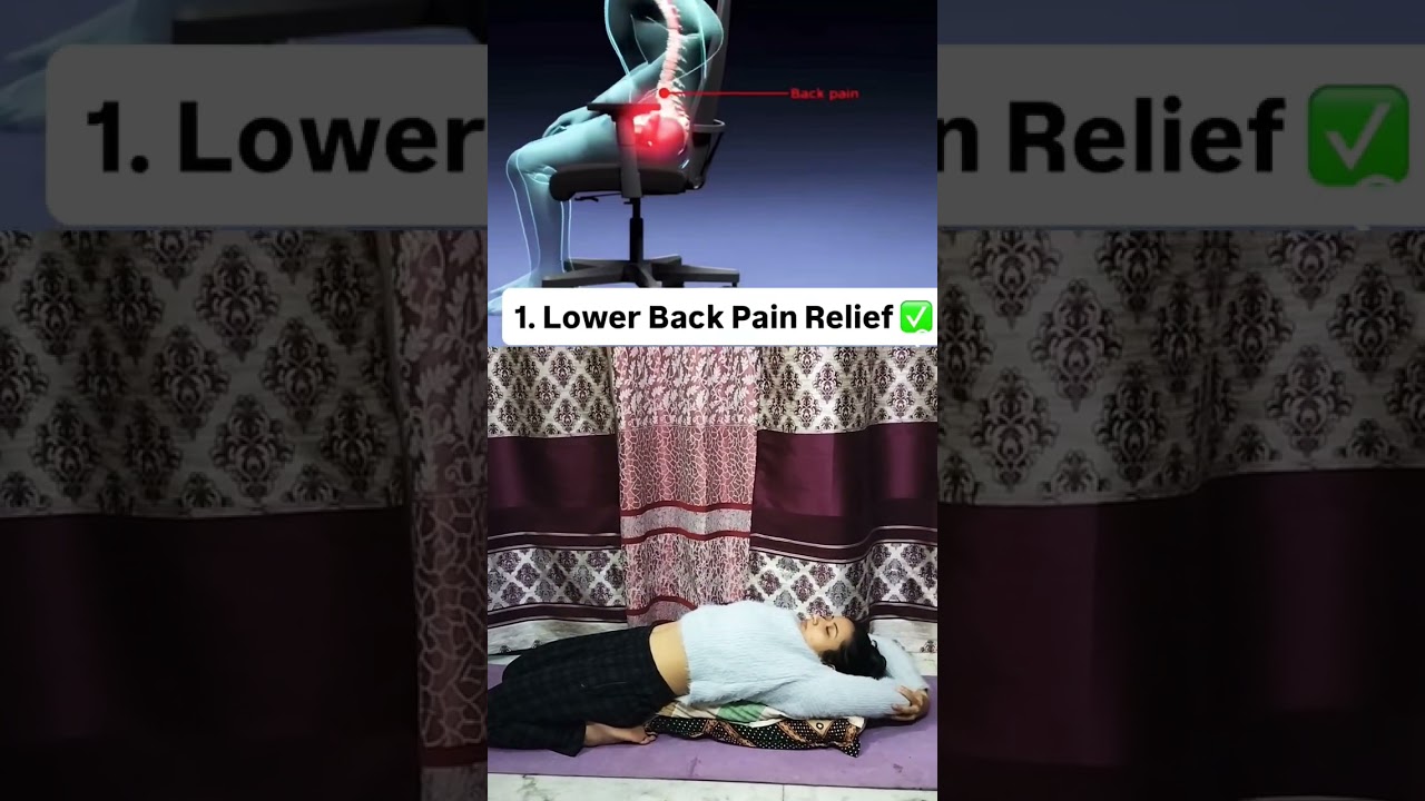 8 Hrs Sitting = Back Pain 😣 | Fix in 5 Min 