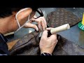 Process of restoring old louis vuitton bag korean restoration artisan