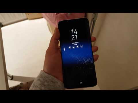 Galaxy s8+ 虹膜辨識測試（不同環境亮度）