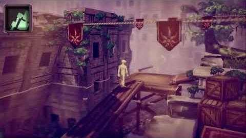 Level design for blocktober, 2.5D JRPG being made in Unity. (FULL CIRCLE)