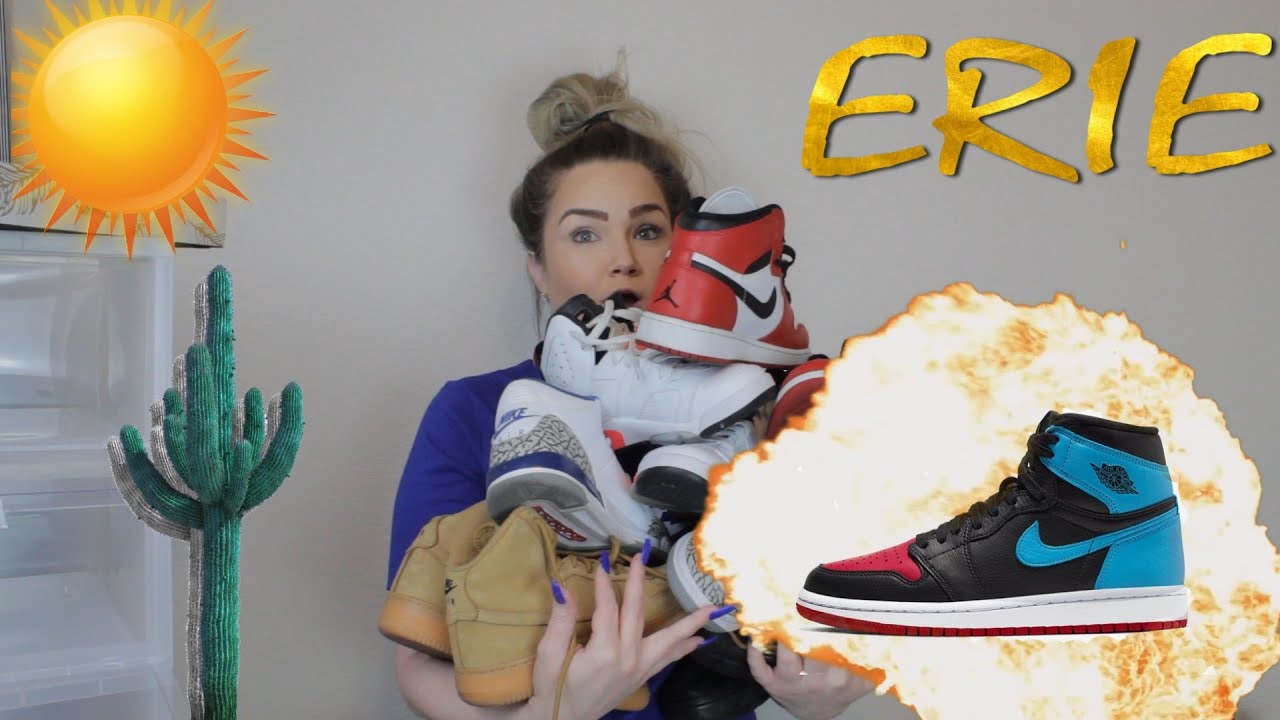 purple blue nike shoes