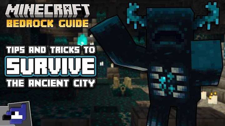 Tips and Tricks to SURVIVE ANCIENT CITIES! | Minecraft Bedrock Guide 1.20!